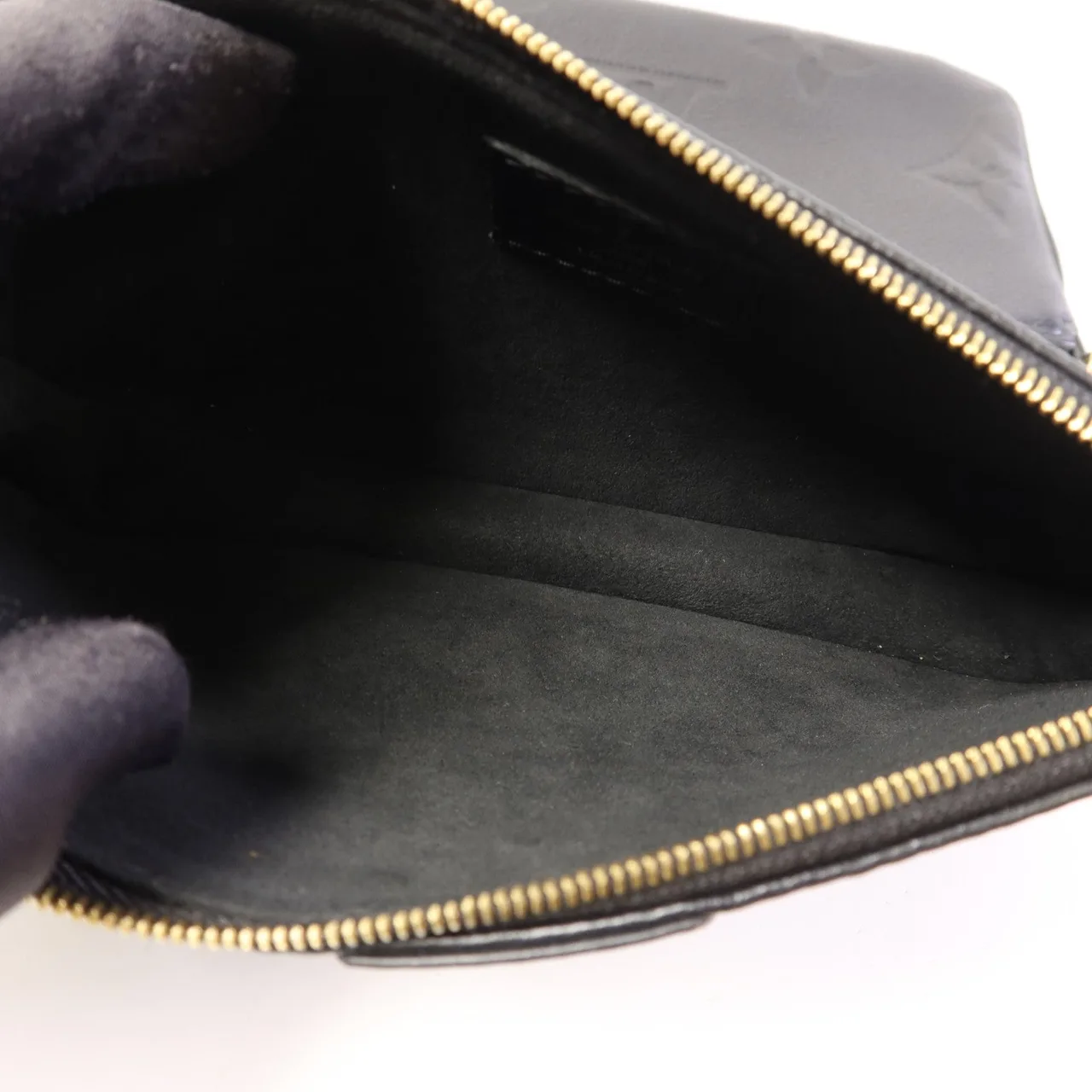 LOUIS VUITTON Multi Pochette M80399 兩用包 牛皮 黑色 / Black 牛皮 中古品B - 縮圖 12