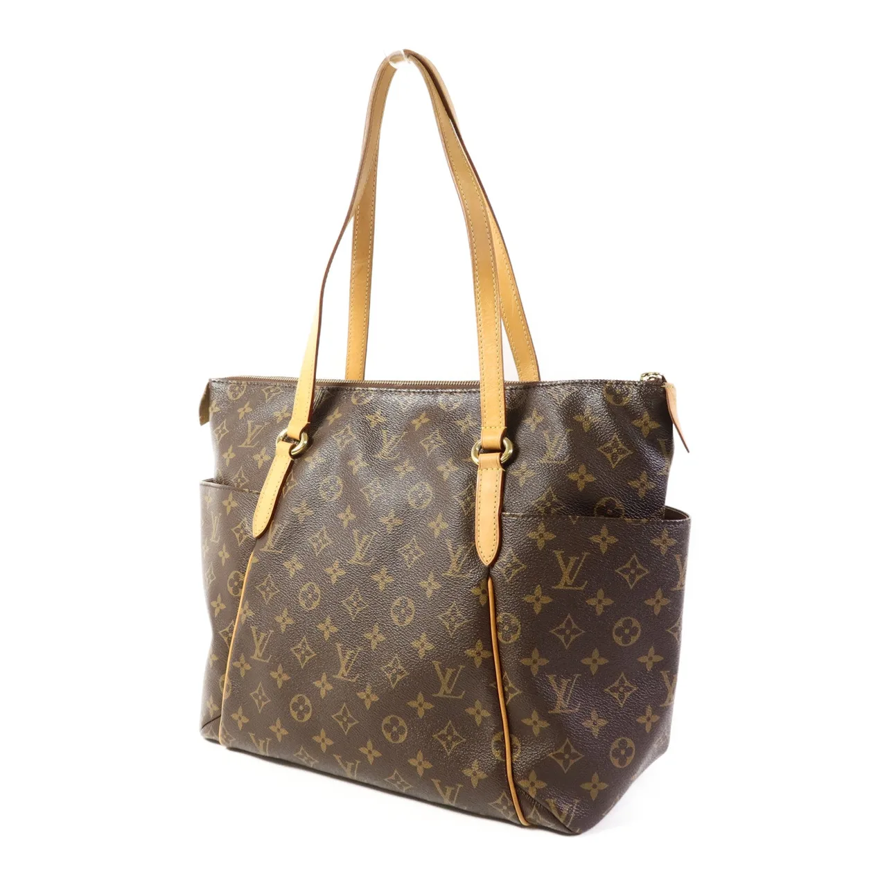 LOUIS VUITTON Totally M56690 托特包 塗層帆布 棕色 / Brown 塗層帆布 中古品B - 縮圖 3