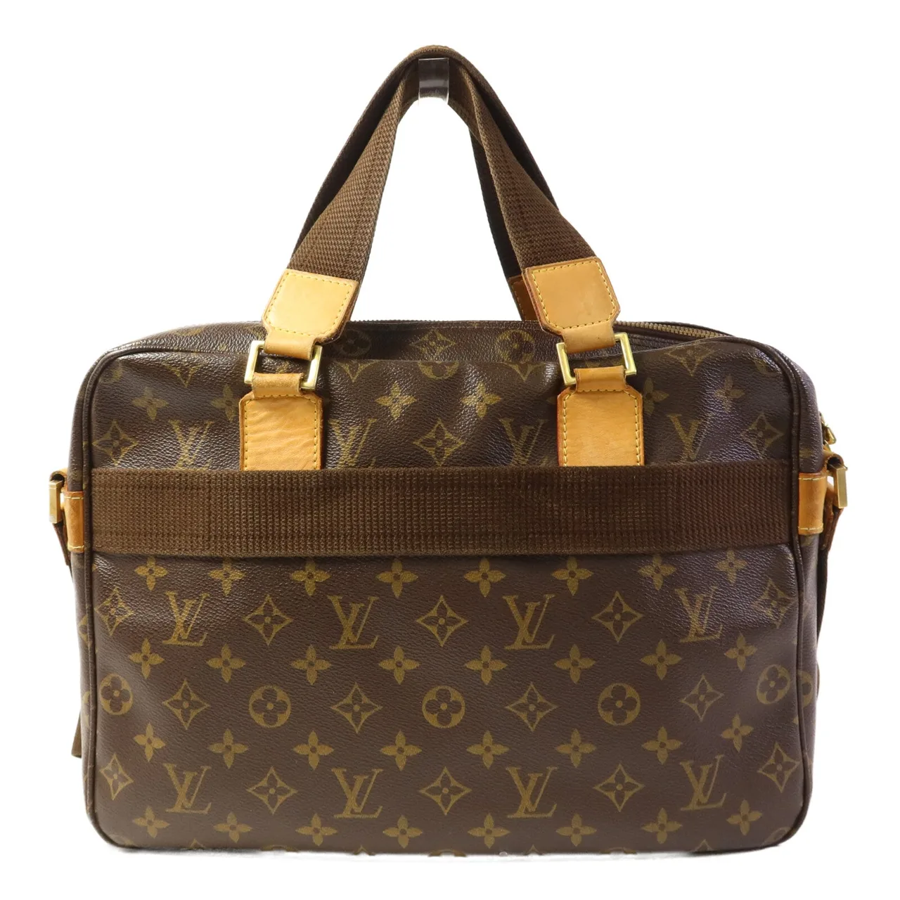 LOUIS VUITTON Sac Bosphore M40043 兩用包 塗層帆布 棕色 / Brown 塗層帆布 中古品C - 縮圖 2