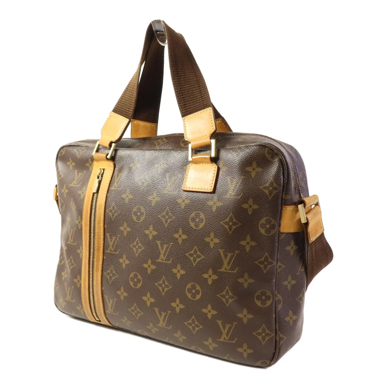 LOUIS VUITTON Sac Bosphore M40043 兩用包 塗層帆布 棕色 / Brown 塗層帆布 中古品C - 縮圖 3