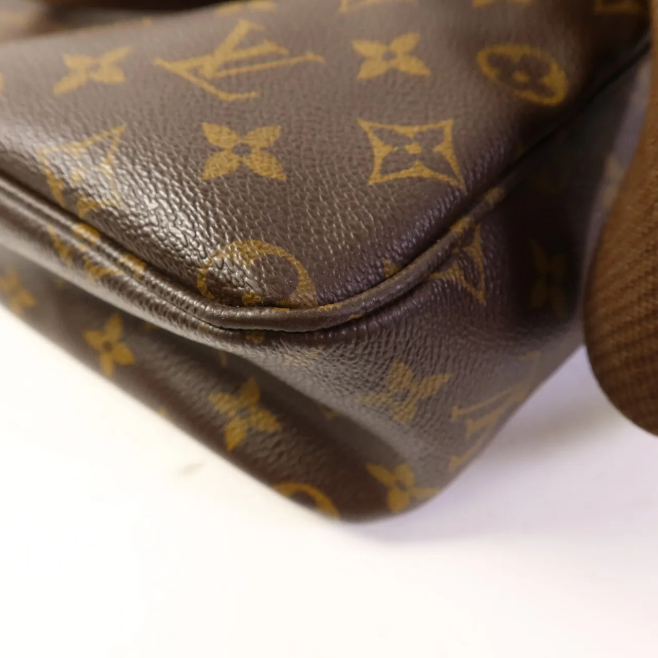 LOUIS VUITTON Sac Bosphore M40043 兩用包 塗層帆布 棕色 / Brown 塗層帆布 中古品C - 縮圖 15