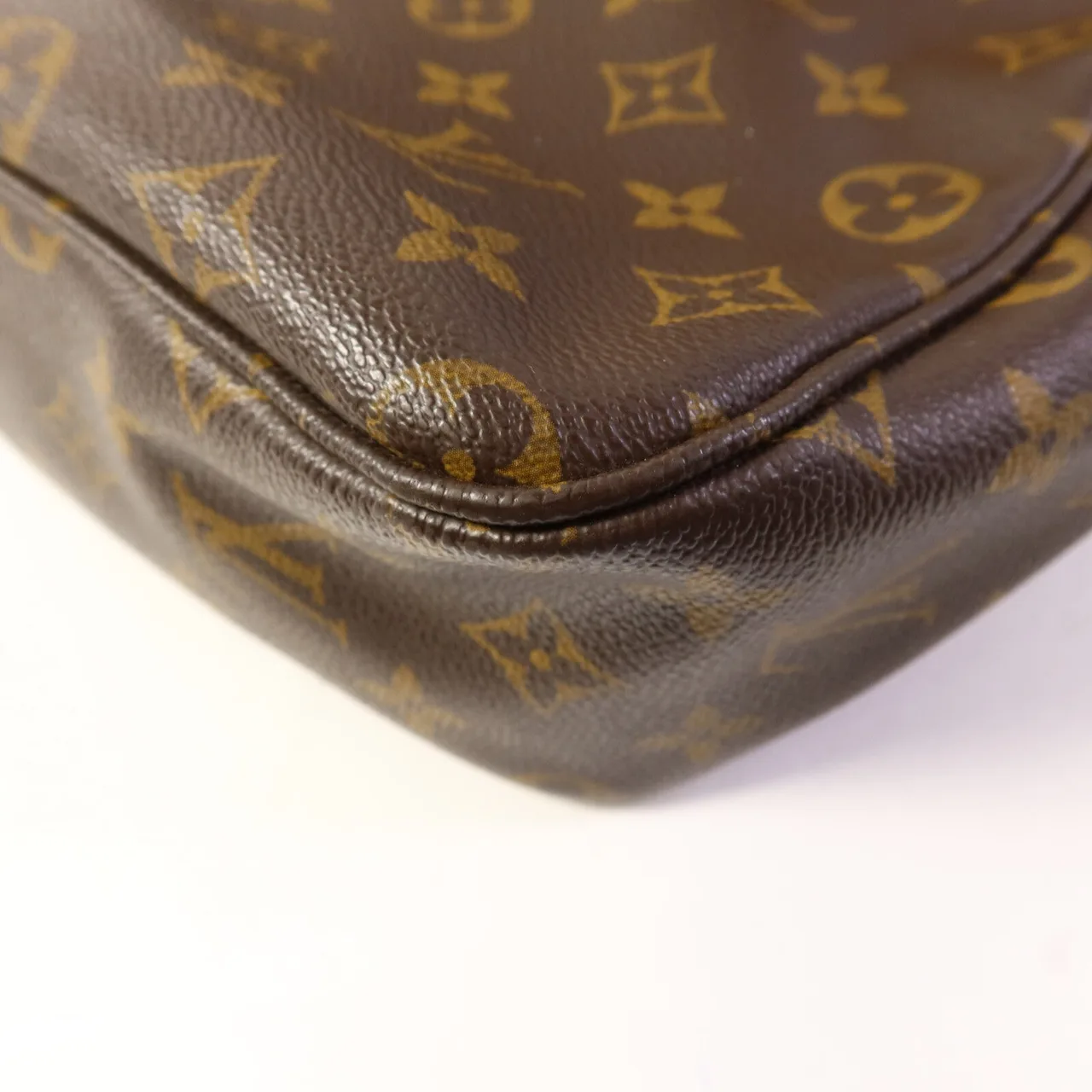 LOUIS VUITTON Sac Bosphore M40043 兩用包 塗層帆布 棕色 / Brown 塗層帆布 中古品C - 縮圖 17