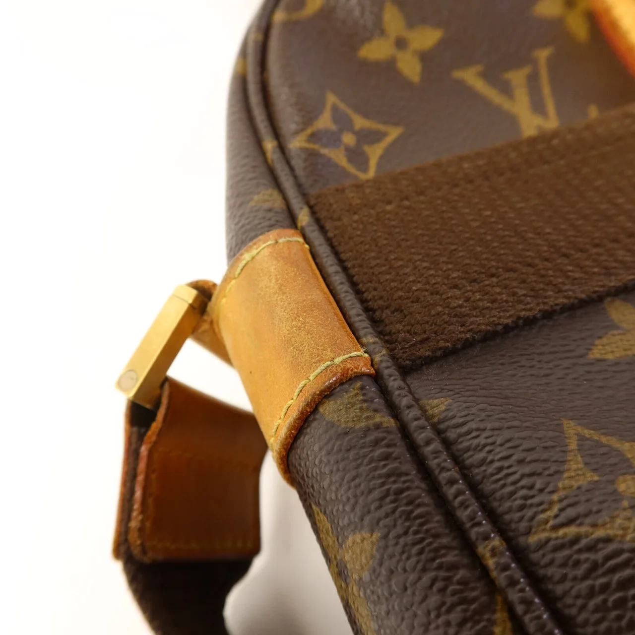 LOUIS VUITTON Sac Bosphore M40043 兩用包 塗層帆布 棕色 / Brown 塗層帆布 中古品C - 縮圖 19