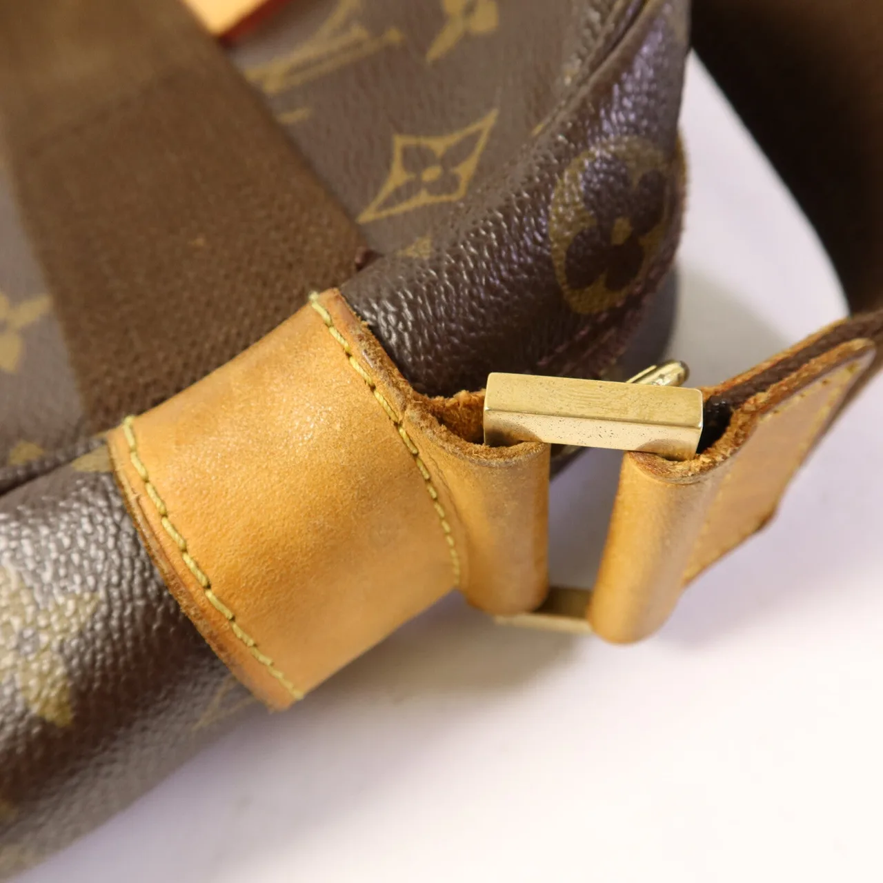 LOUIS VUITTON Sac Bosphore M40043 兩用包 塗層帆布 棕色 / Brown 塗層帆布 中古品C - 縮圖 21