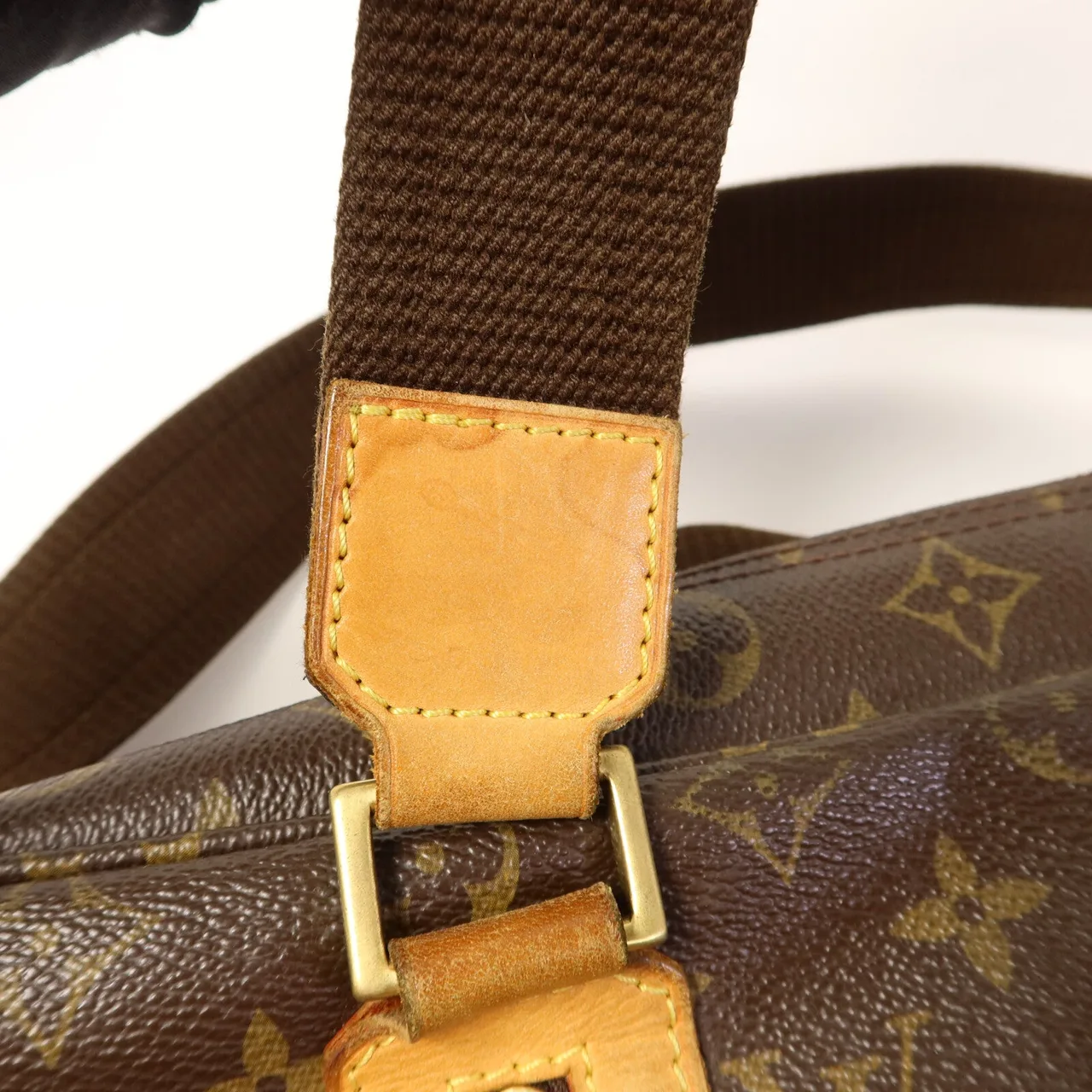 LOUIS VUITTON Sac Bosphore M40043 兩用包 塗層帆布 棕色 / Brown 塗層帆布 中古品C - 縮圖 24