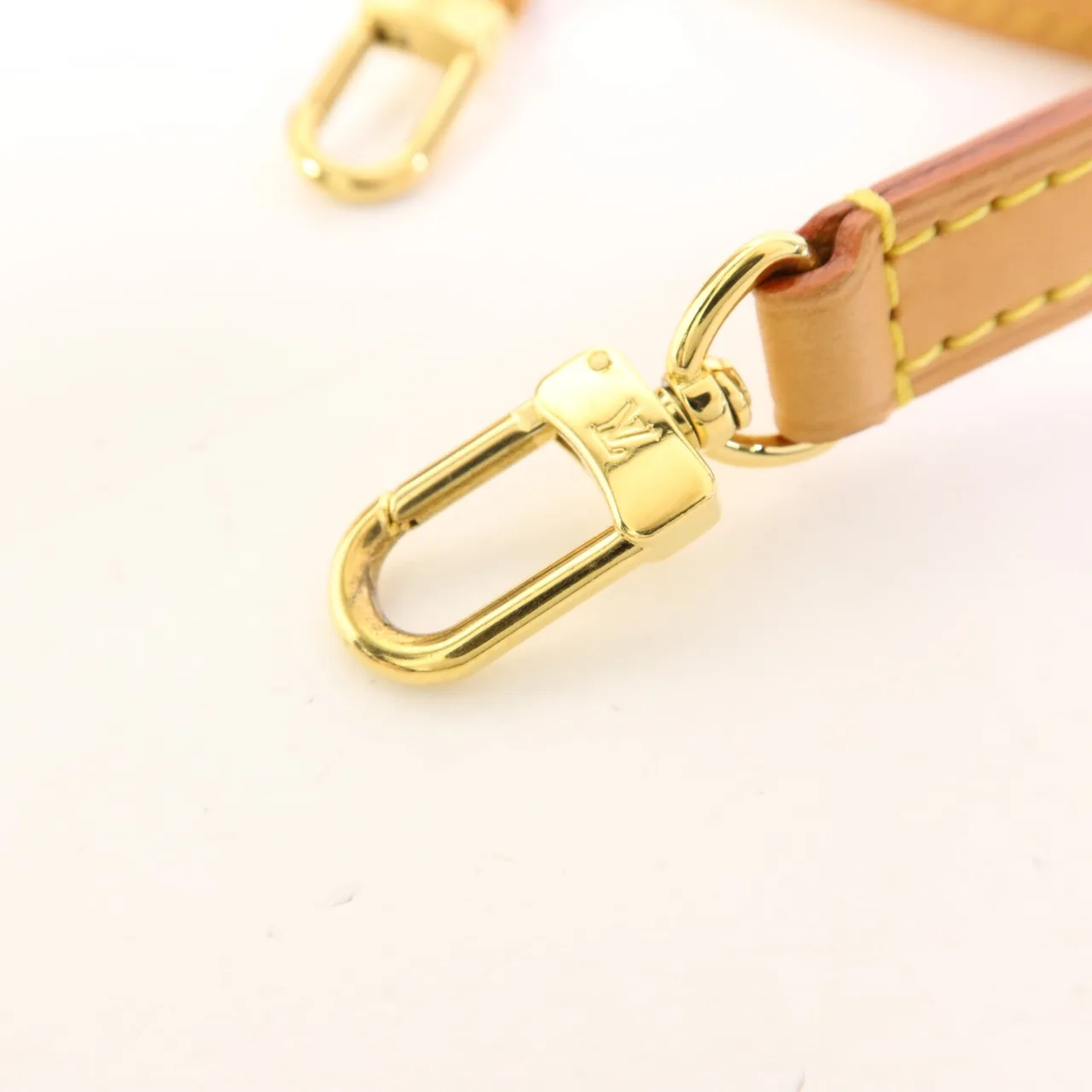 LOUIS VUITTON Nano Noe M81266 兩用包 塗層帆布 棕色 / Brown 塗層帆布 中古品A - 縮圖 9