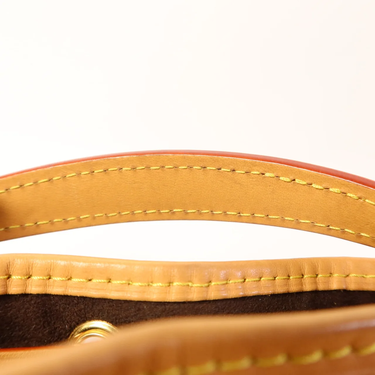 LOUIS VUITTON Nano Noe M81266 兩用包 塗層帆布 棕色 / Brown 塗層帆布 中古品A - 縮圖 17