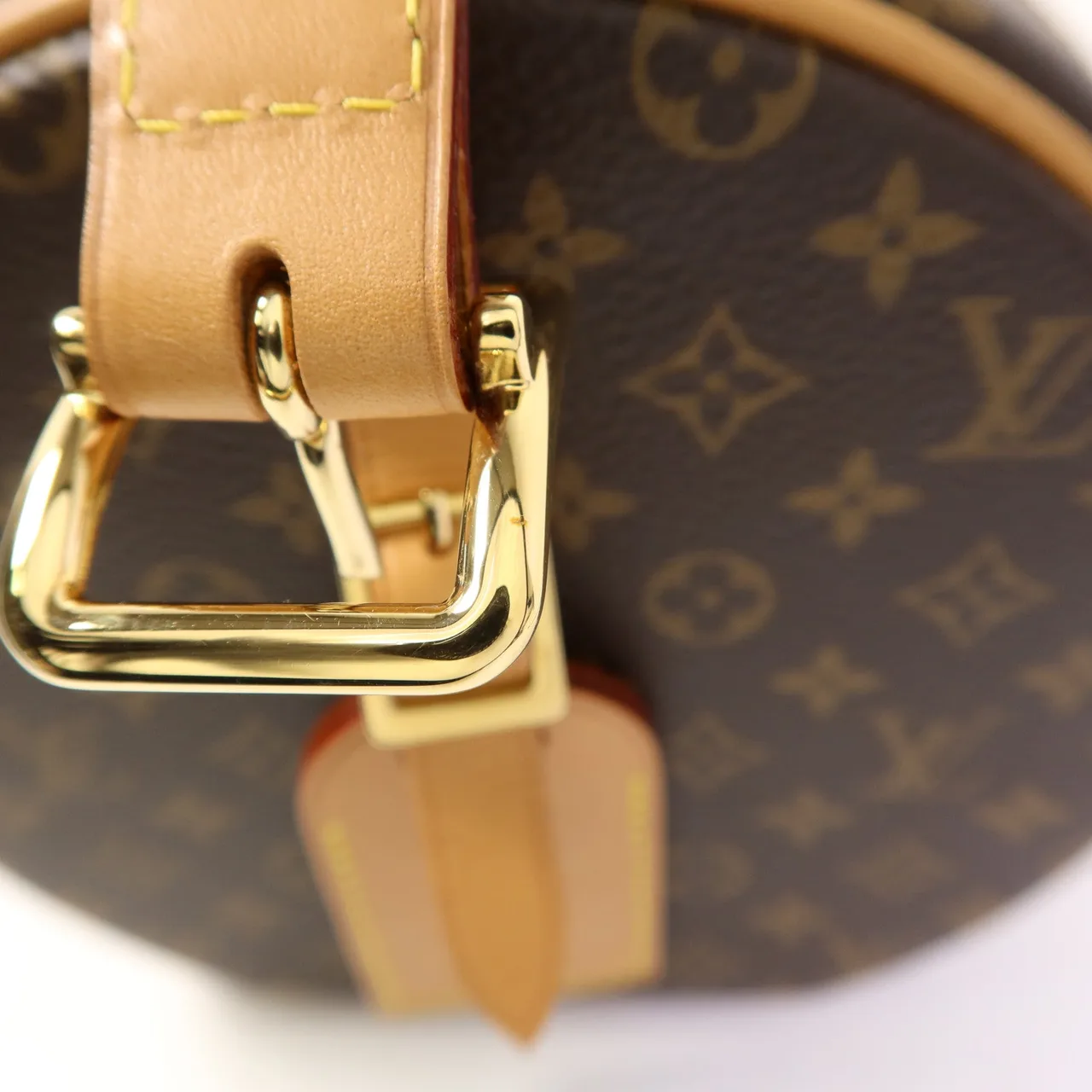 LOUIS VUITTON Petite Boite Chapeau M43514 兩用包 塗層帆布 棕色 / Brown 塗層帆布 中古品A - 縮圖 10