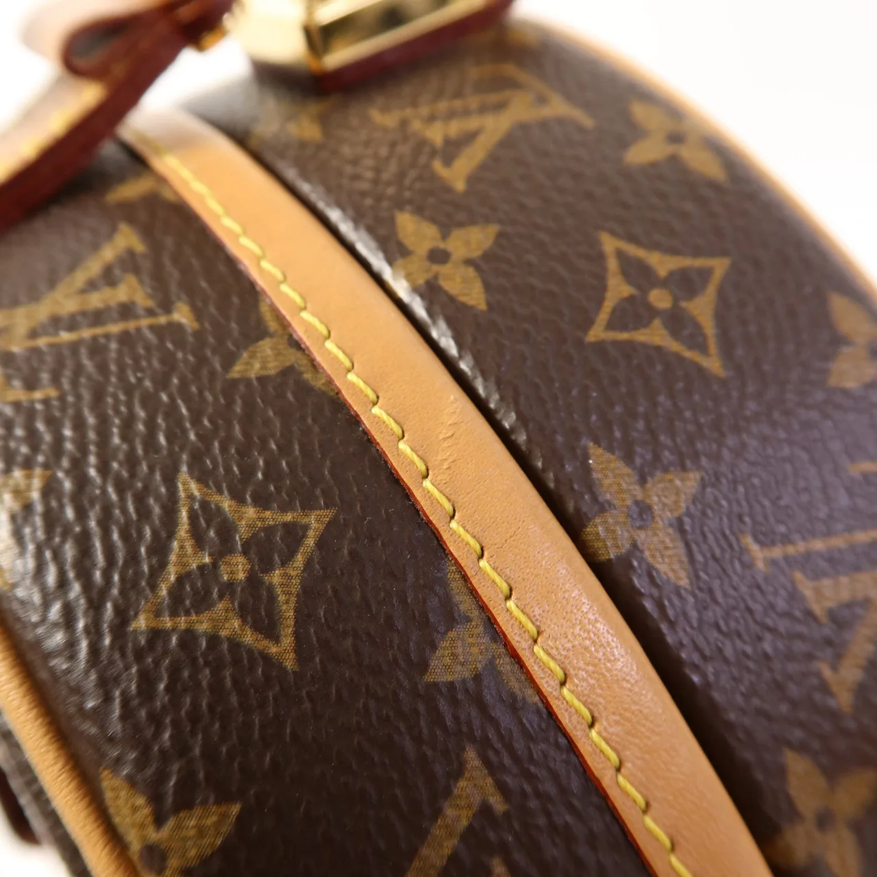 LOUIS VUITTON Petite Boite Chapeau M43514 兩用包 塗層帆布 棕色 / Brown 塗層帆布 中古品A - 縮圖 17