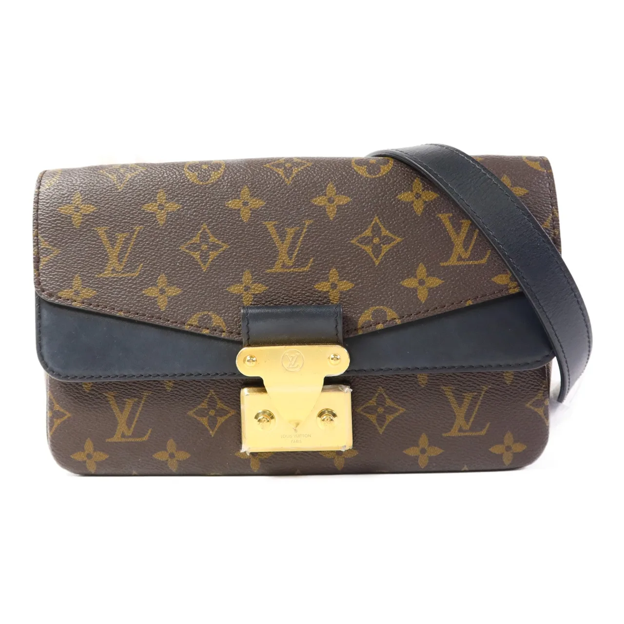 LOUIS VUITTON Marceau M46126 肩背包 塗層帆布 棕色 / Brown