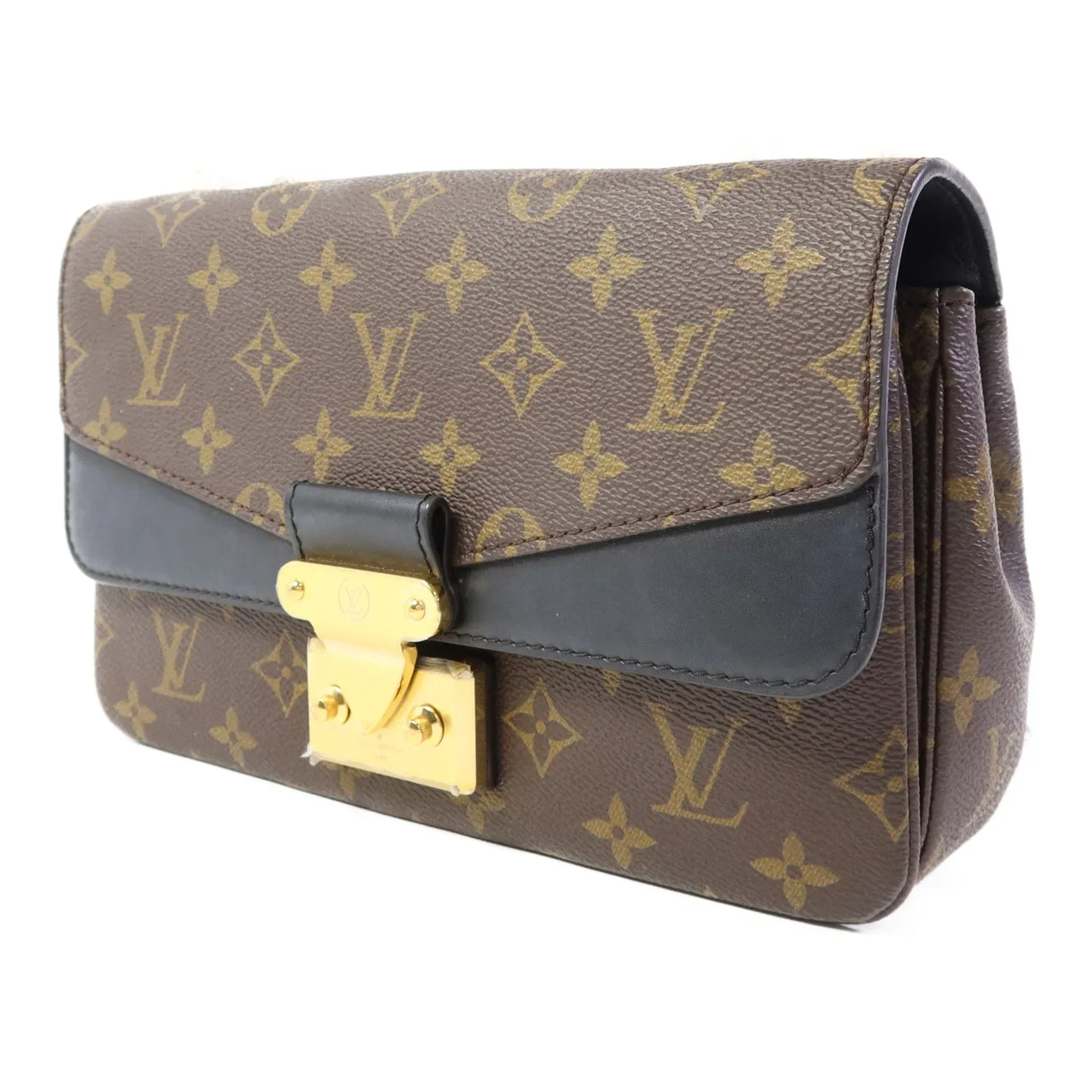 LOUIS VUITTON Marceau M46126 肩背包 塗層帆布 棕色 / Brown 塗層帆布 中古品A - 縮圖 3