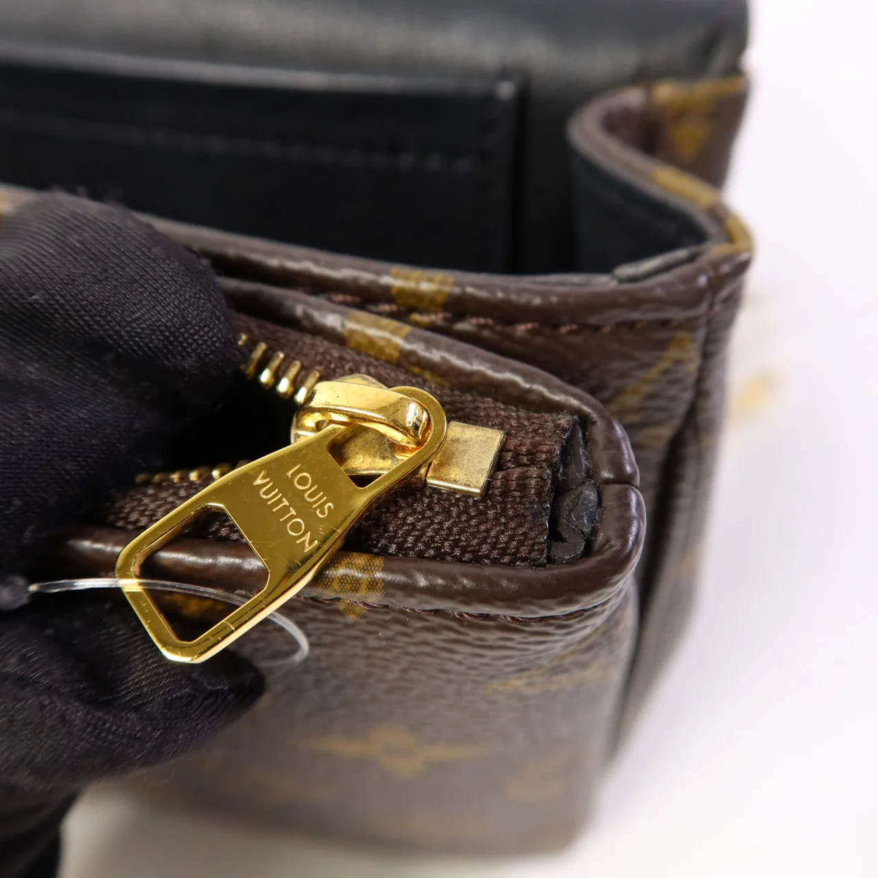 LOUIS VUITTON Marceau M46126 肩背包 塗層帆布 棕色 / Brown 塗層帆布 中古品A - 縮圖 9