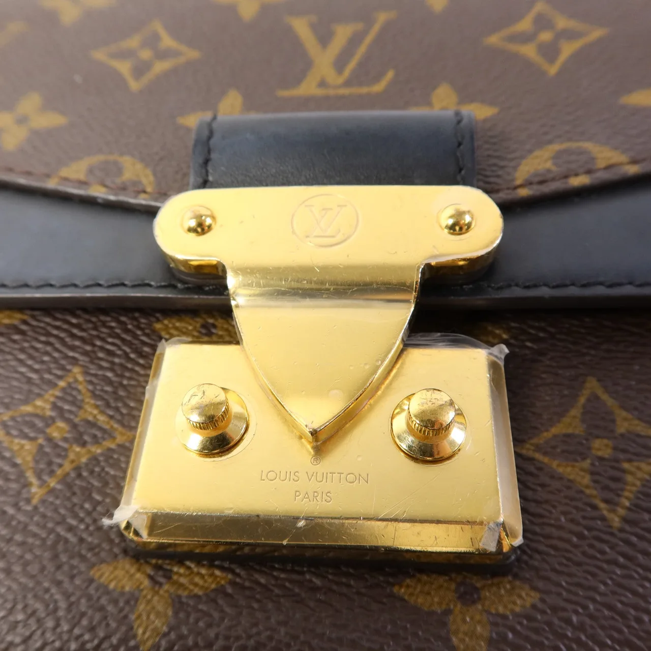 LOUIS VUITTON Marceau M46126 肩背包 塗層帆布 棕色 / Brown 塗層帆布 中古品A - 縮圖 10