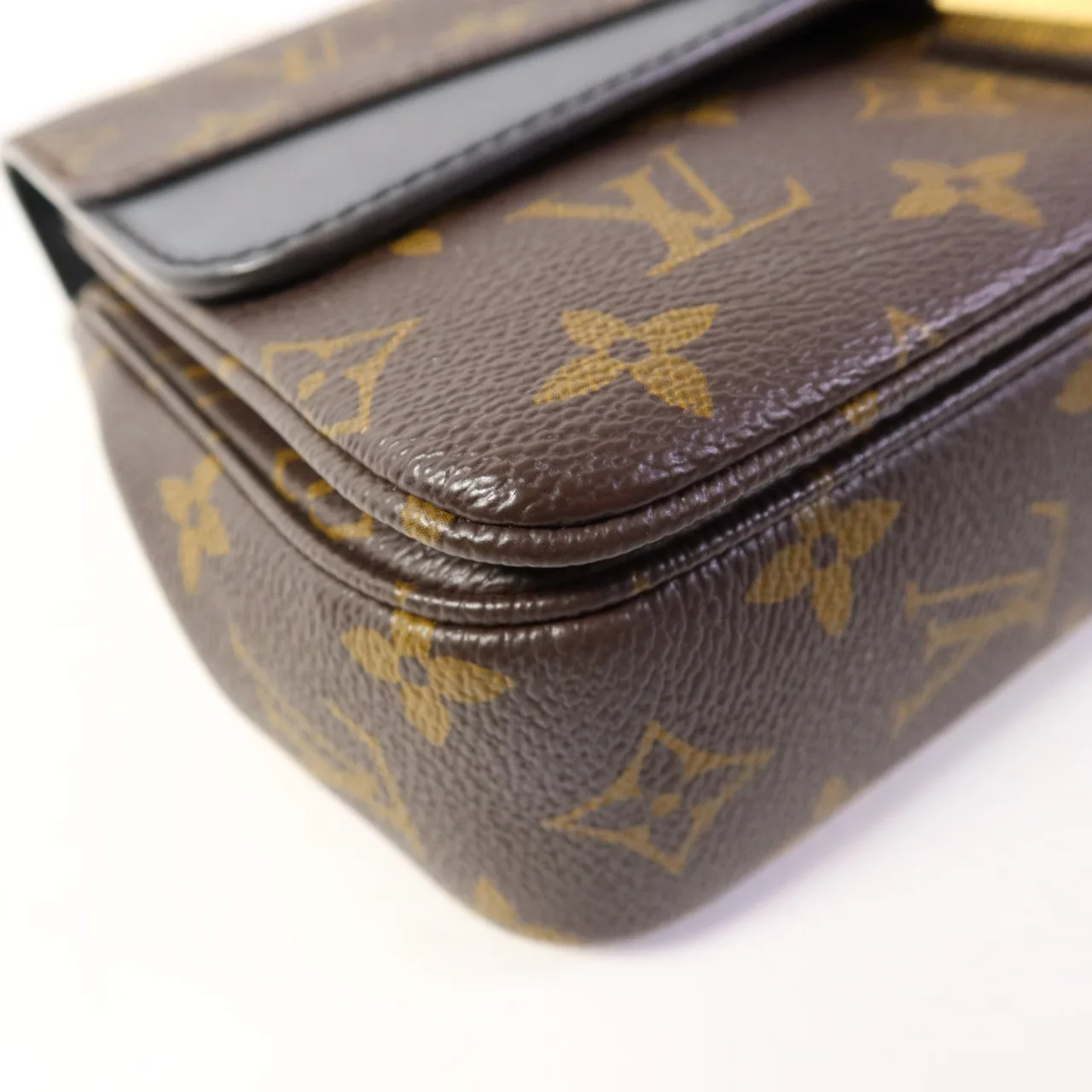 LOUIS VUITTON Marceau M46126 肩背包 塗層帆布 棕色 / Brown 塗層帆布 中古品A - 縮圖 14