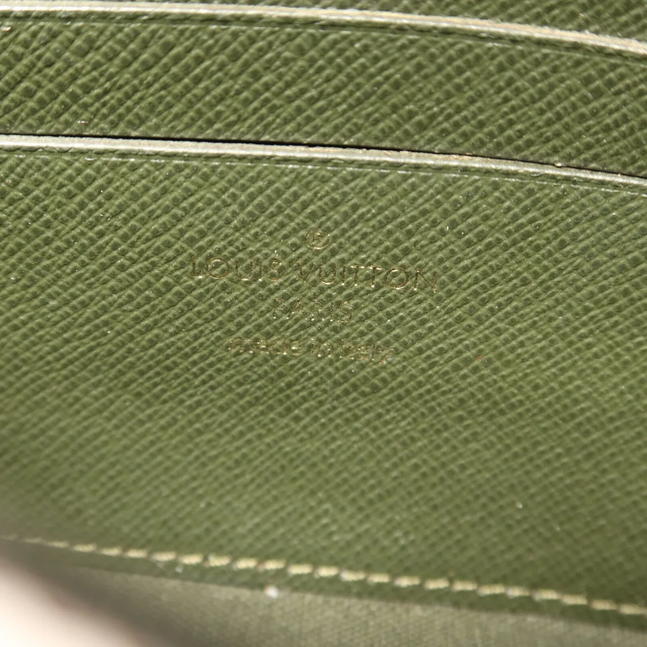 LOUIS VUITTON Felicie M80091 肩背包 塗層帆布 棕色 / 綠色 / Brown/Khaki 塗層帆布 中古品A - 縮圖 9