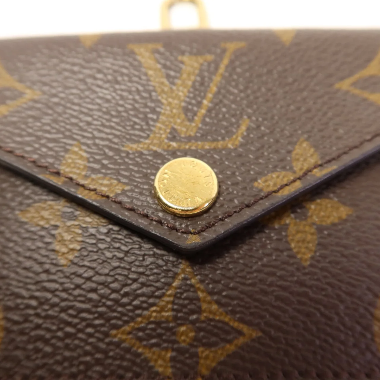 LOUIS VUITTON Felicie M80091 肩背包 塗層帆布 棕色 / 綠色 / Brown/Khaki 塗層帆布 中古品A - 縮圖 13