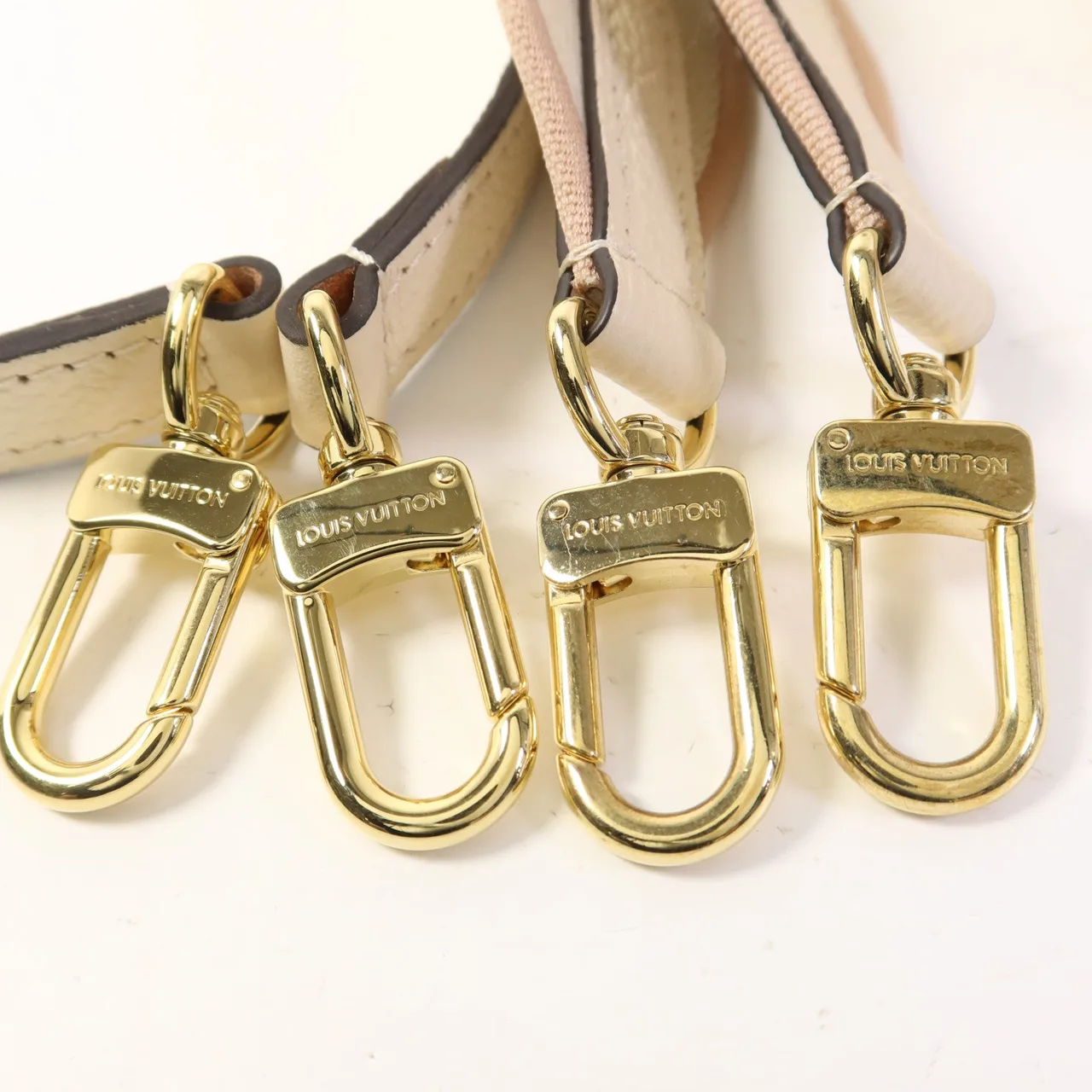 LOUIS VUITTON Diane M46388 兩用包 牛皮 米色 / Cream 牛皮 中古品A - 縮圖 9