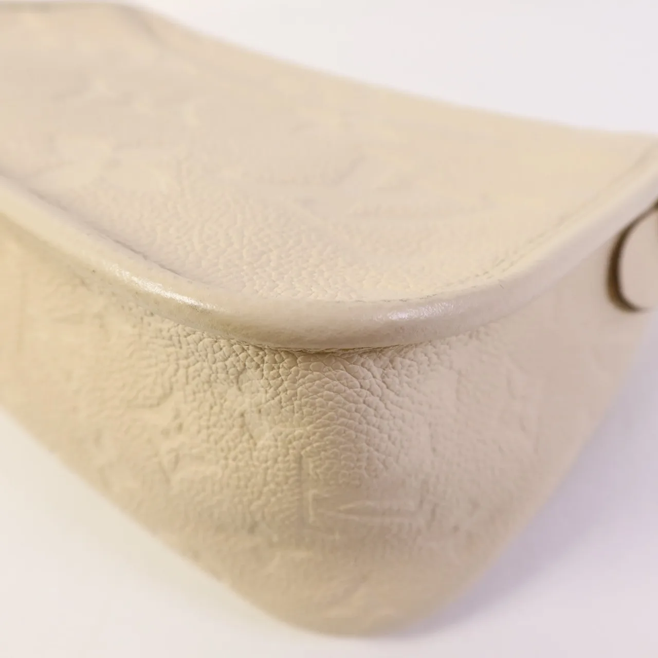 LOUIS VUITTON Diane M46388 兩用包 牛皮 米色 / Cream 牛皮 中古品A - 縮圖 12