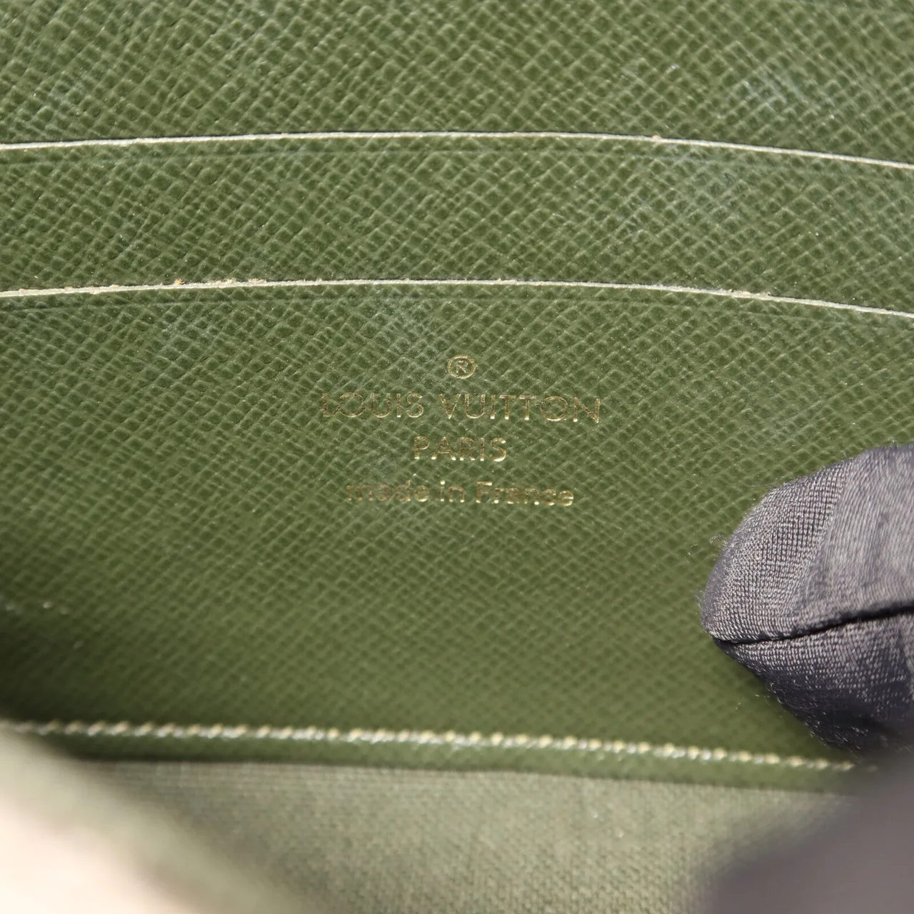LOUIS VUITTON Felicie M80091 肩背包 塗層帆布 棕色 / 綠色 / Brown 塗層帆布 中古品B - 縮圖 9