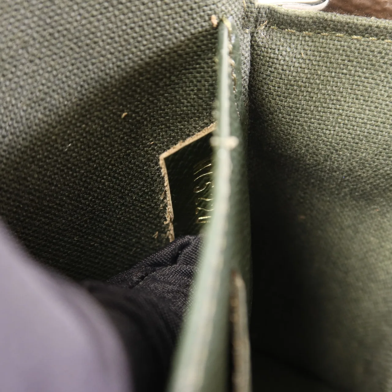 LOUIS VUITTON Felicie M80091 肩背包 塗層帆布 棕色 / 綠色 / Brown 塗層帆布 中古品B - 縮圖 10