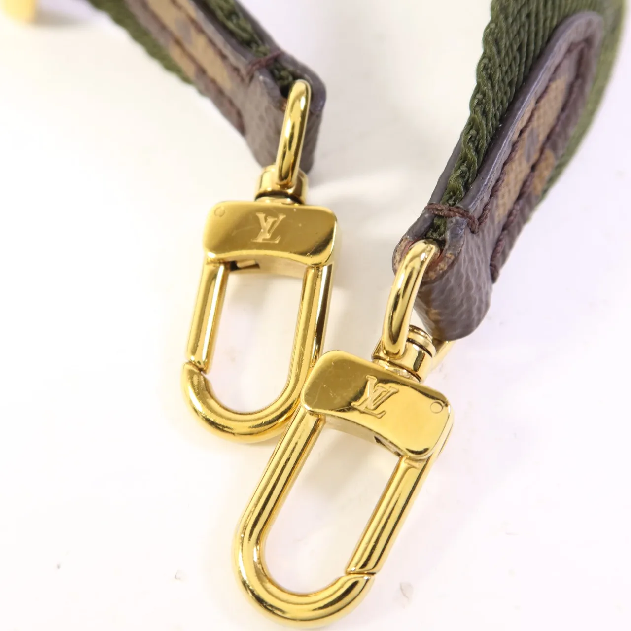 LOUIS VUITTON Felicie M80091 肩背包 塗層帆布 棕色 / 綠色 / Brown 塗層帆布 中古品B - 縮圖 12