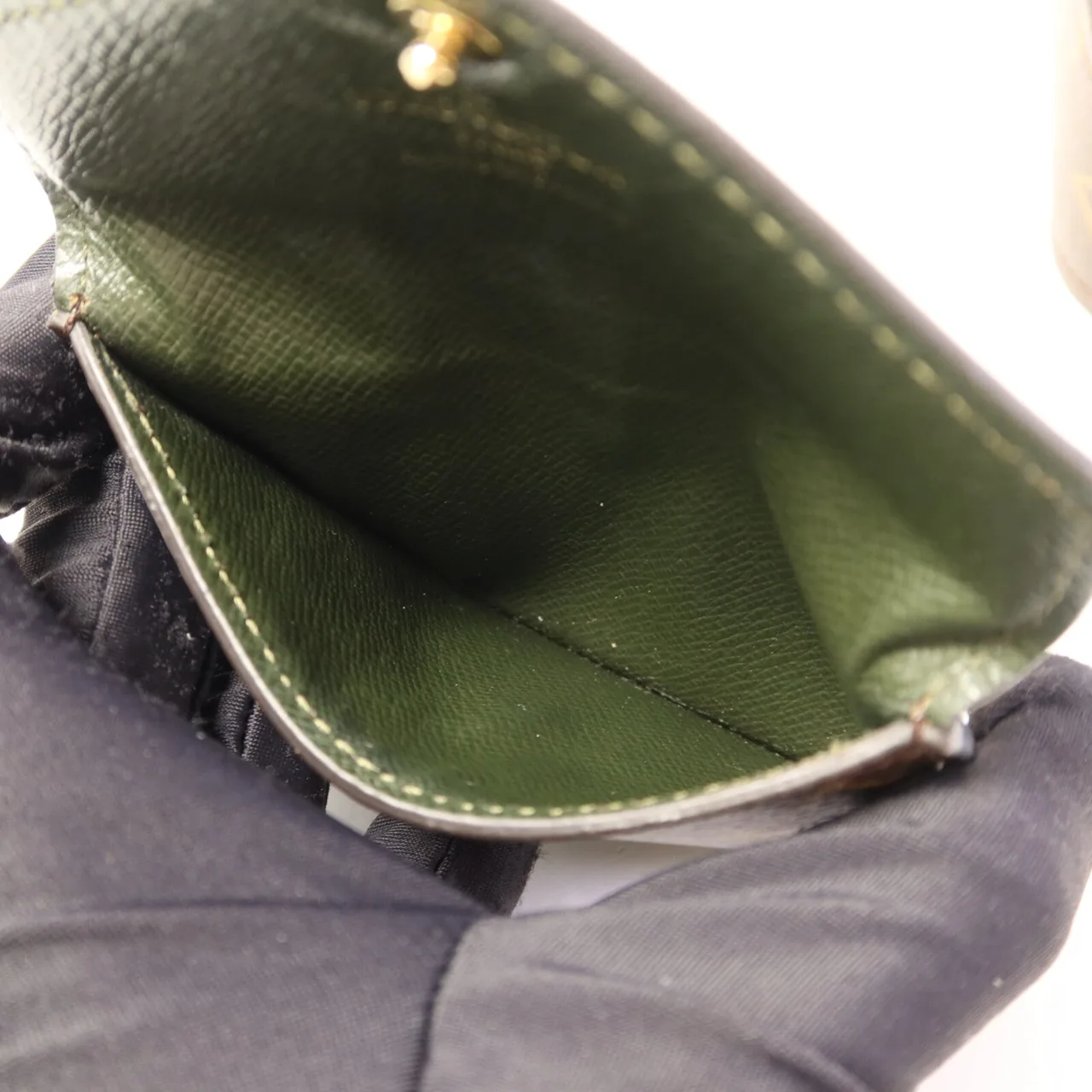 LOUIS VUITTON Felicie M80091 肩背包 塗層帆布 棕色 / 綠色 / Brown 塗層帆布 中古品B - 縮圖 14