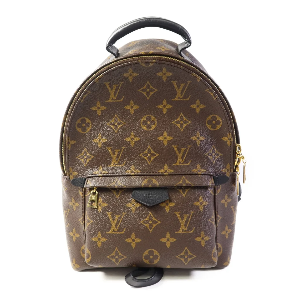 LOUIS VUITTON Palm Springs M41560 背包 塗層帆布 棕色 / Brown