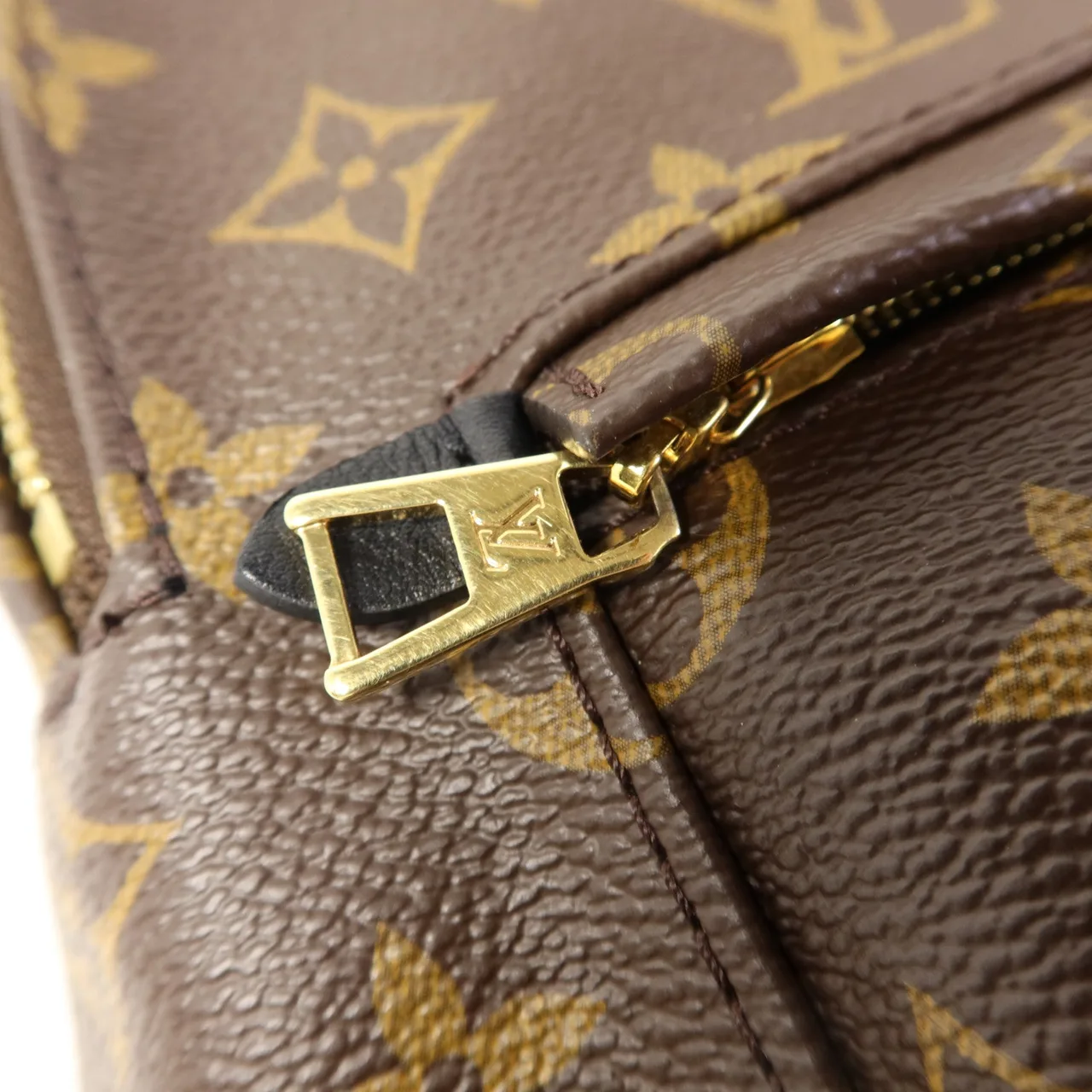 LOUIS VUITTON Palm Springs M41560 背包 塗層帆布 棕色 / Brown 塗層帆布 中古品A - 縮圖 10
