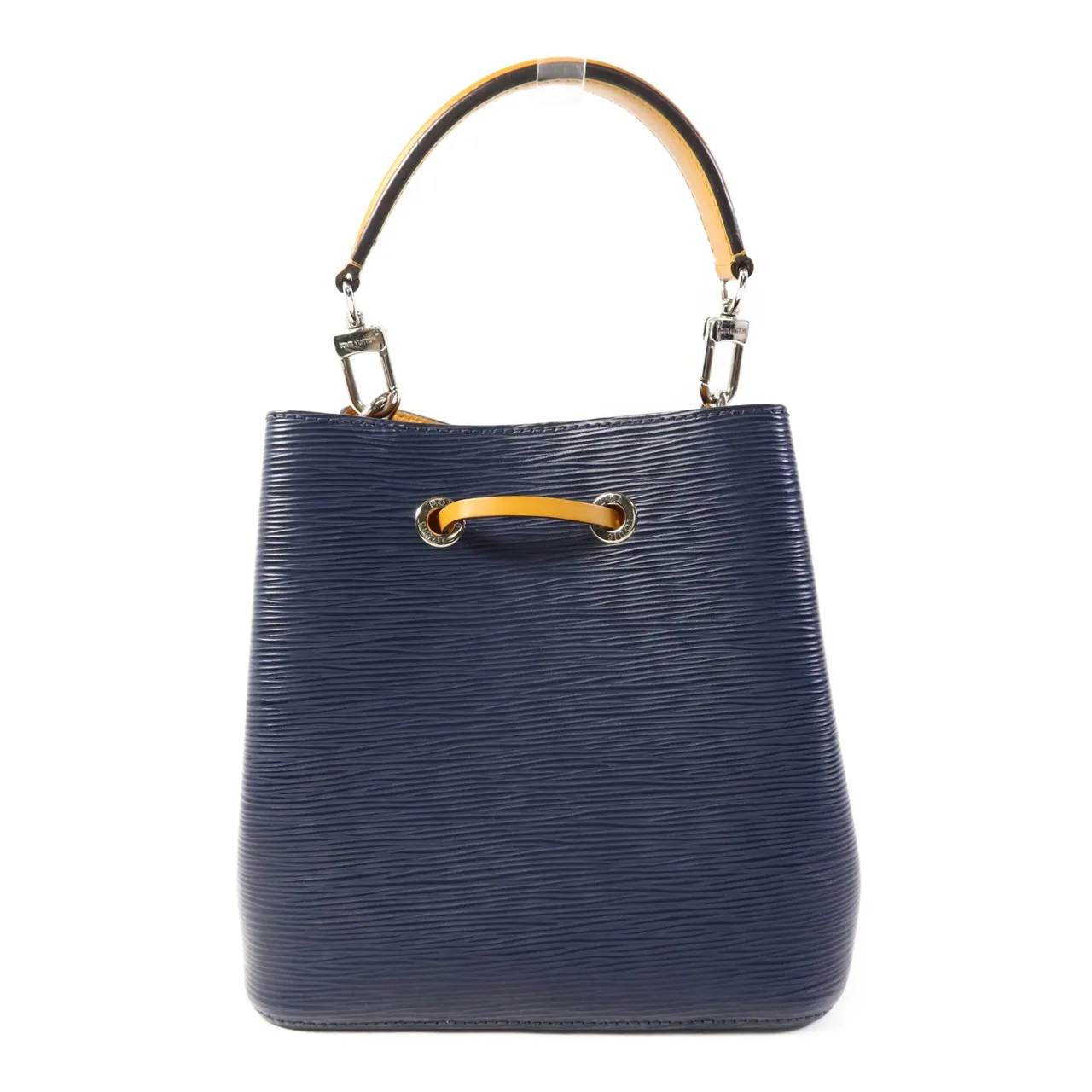 LOUIS VUITTON NeoNoe M53610 兩用包 牛皮 海軍藍 / 黃色 / Navy/Yellow 牛皮 中古品A - 縮圖 2