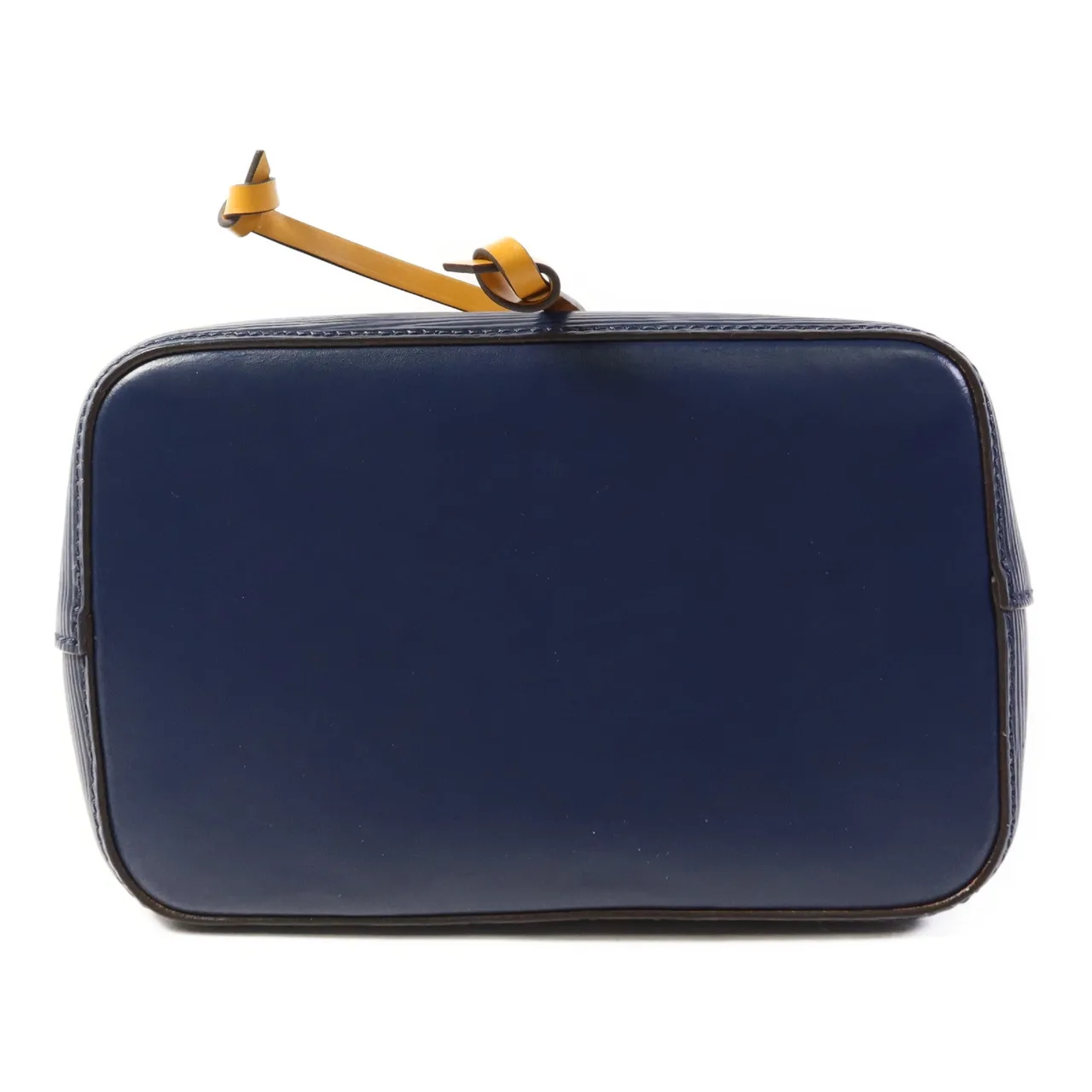 LOUIS VUITTON NeoNoe M53610 兩用包 牛皮 海軍藍 / 黃色 / Navy/Yellow 牛皮 中古品A - 縮圖 4