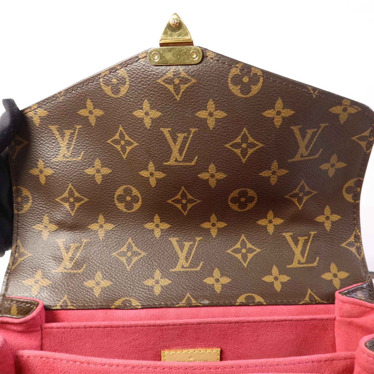 LOUIS VUITTON Pochette Metis M43991 兩用包 塗層帆布 棕色 / Brown 塗層帆布 中古品B - 縮圖 8