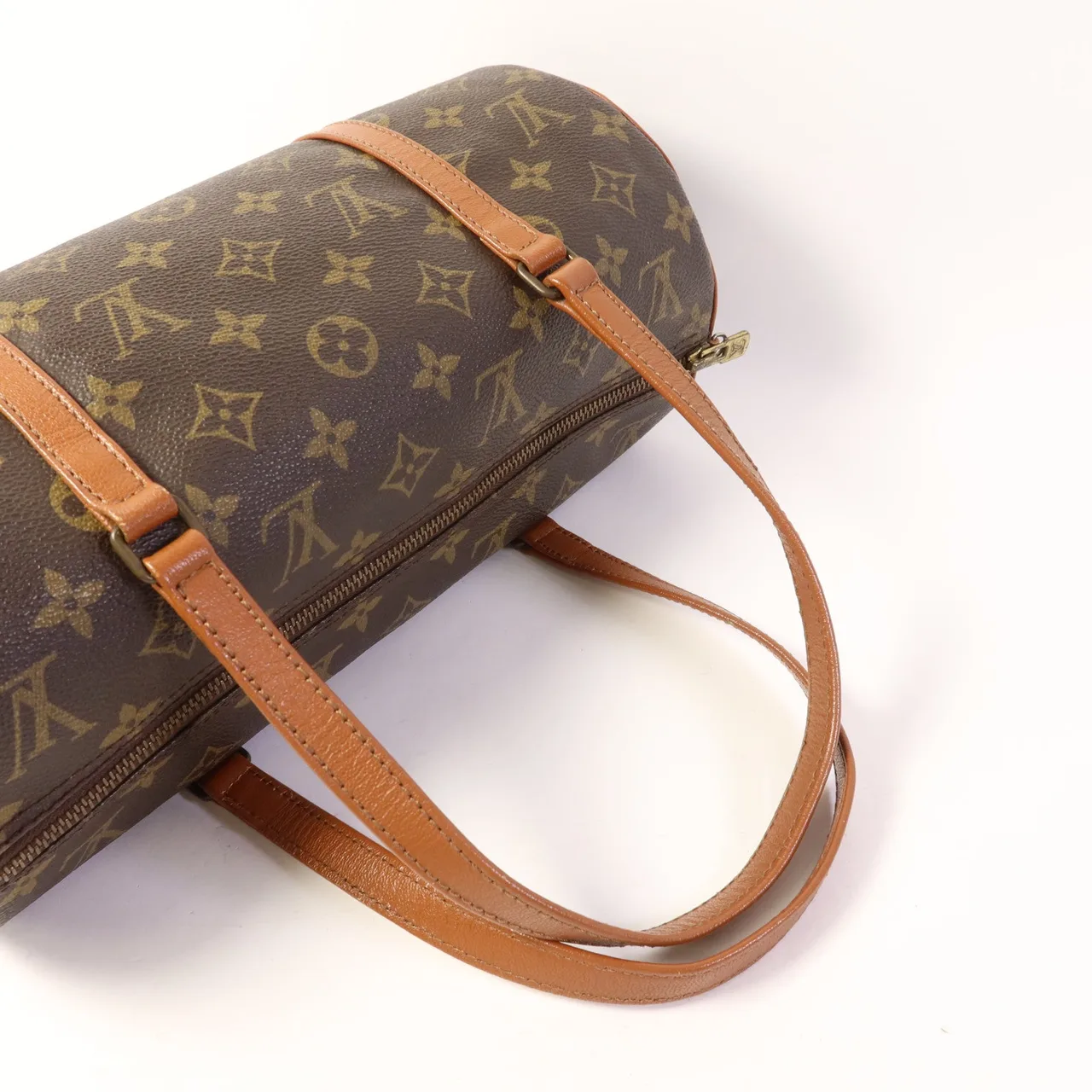 LOUIS VUITTON Papillon M51365 手提包 塗層帆布 棕色 / Brown 塗層帆布 中古品B - 縮圖 5