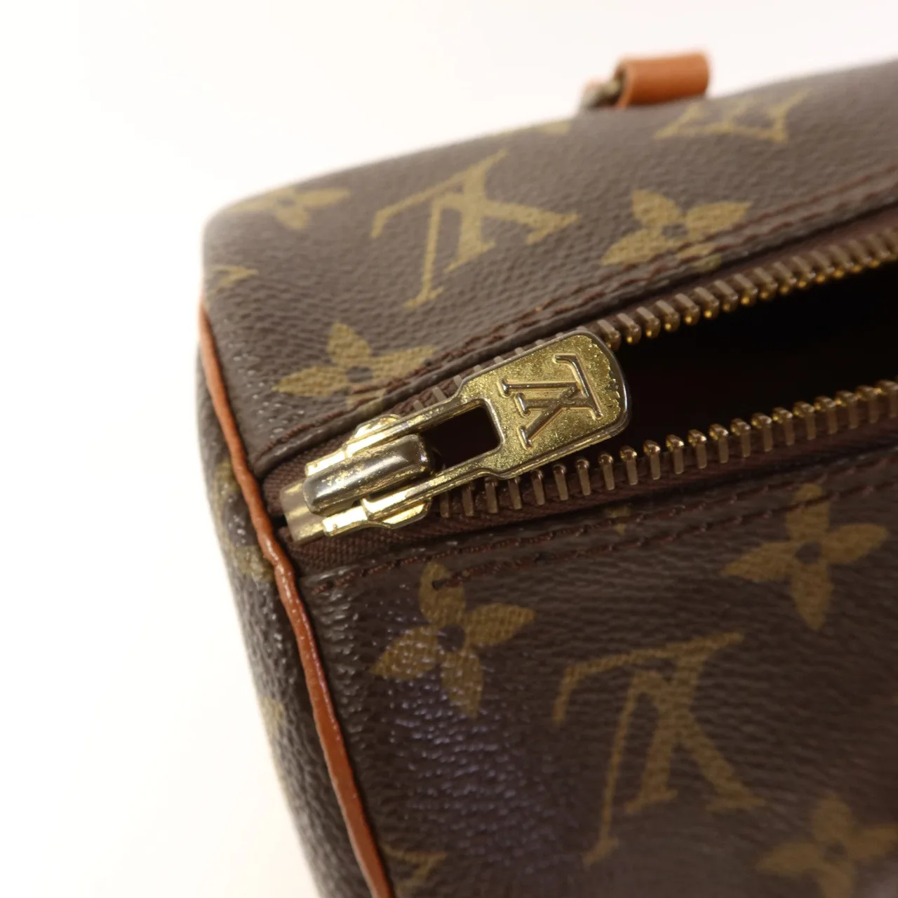 LOUIS VUITTON Papillon M51365 手提包 塗層帆布 棕色 / Brown 塗層帆布 中古品B - 縮圖 9