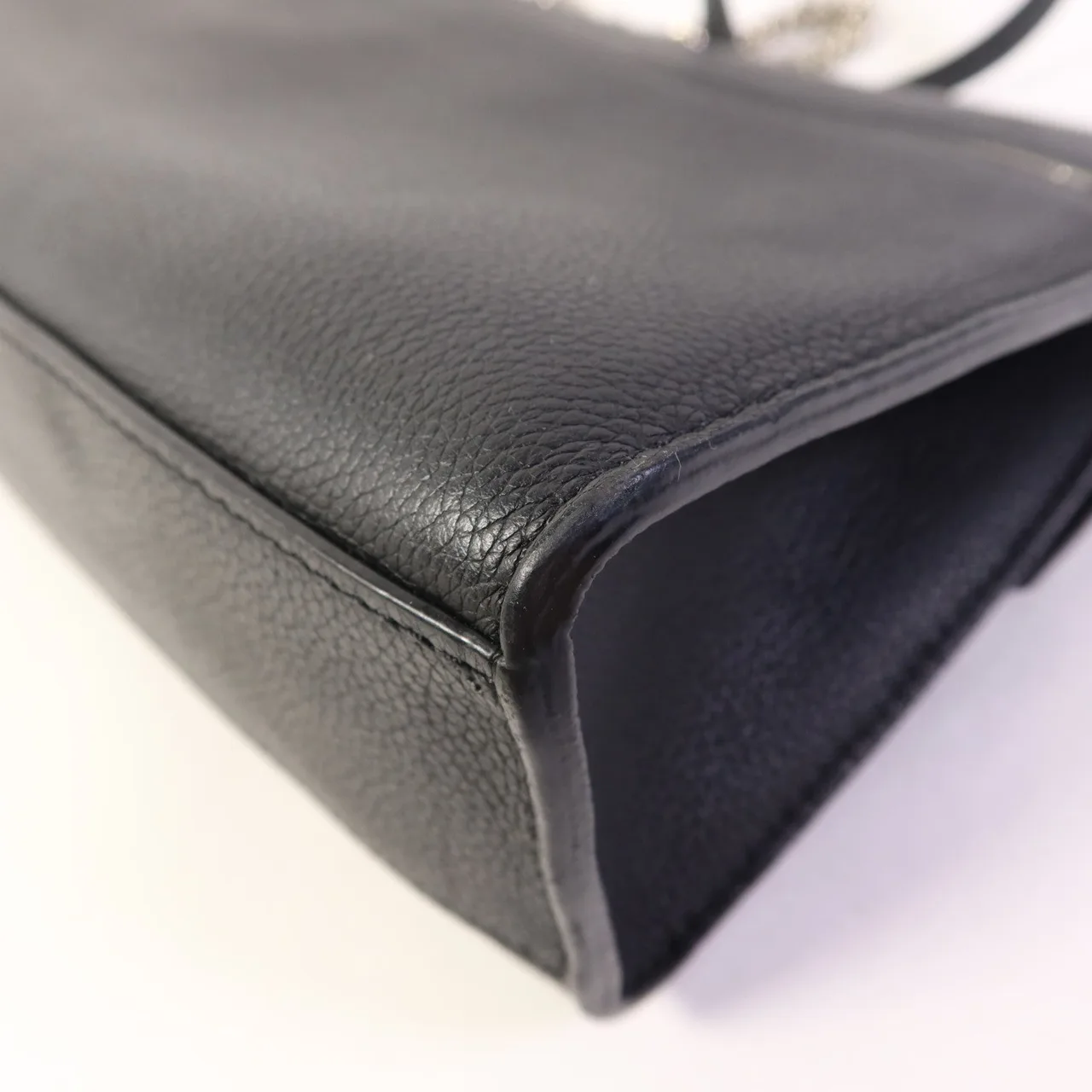 LOUIS VUITTON Lock Me M51418 肩背包 牛皮 黑色 / Black 牛皮 中古品B - 縮圖 14