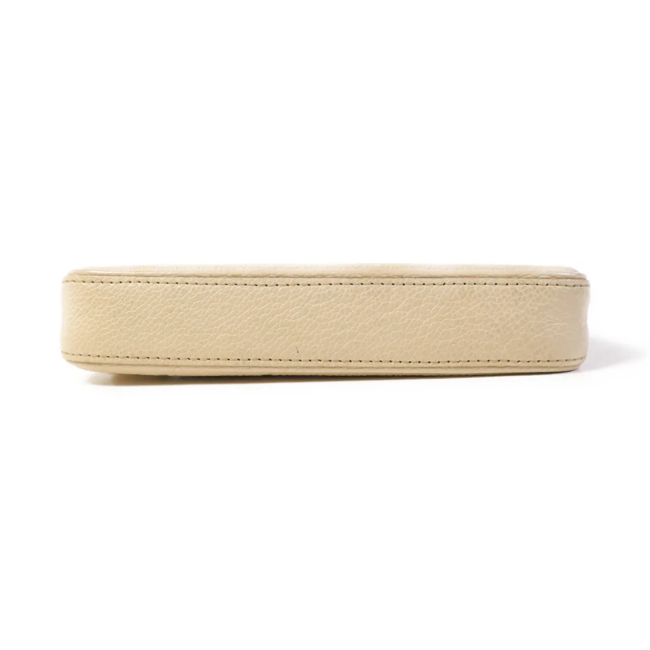 LOUIS VUITTON Easy Pouch M81066 兩用包 牛皮 米色 / Beige 牛皮 中古品A - 縮圖 4