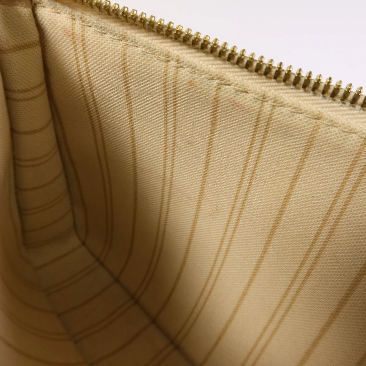 LOUIS VUITTON Easy Pouch M81066 兩用包 牛皮 米色 / Beige 牛皮 中古品A - 縮圖 15