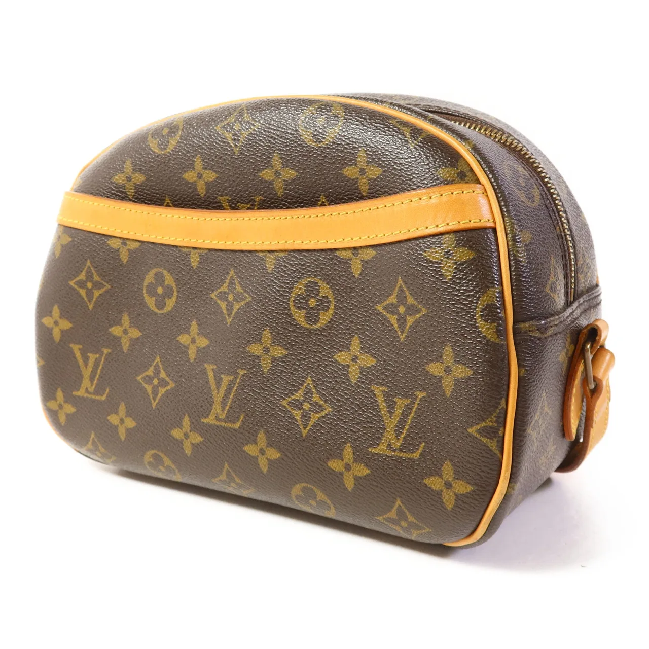 LOUIS VUITTON Blois M51221 肩背包 塗層帆布 棕色 / Brown 塗層帆布 中古品B - 縮圖 3