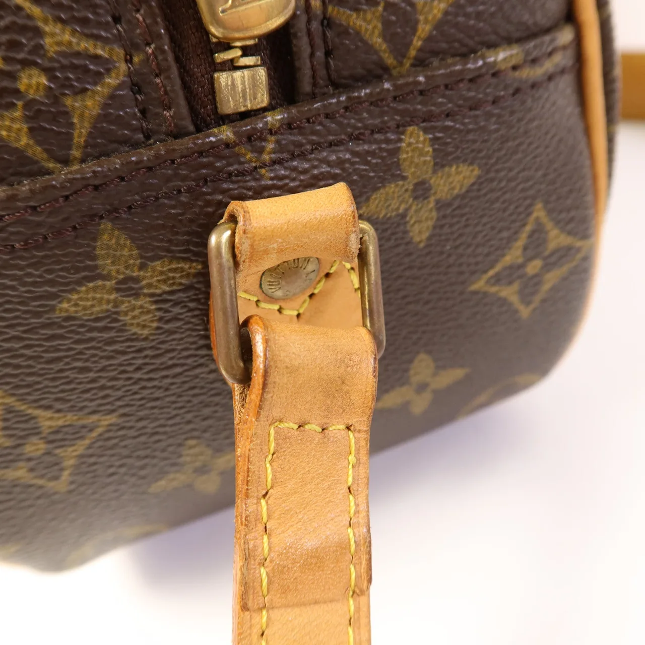 LOUIS VUITTON Blois M51221 肩背包 塗層帆布 棕色 / Brown 塗層帆布 中古品B - 縮圖 10
