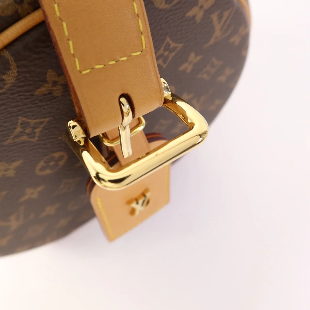 LOUIS VUITTON Petite Boite Chapeau M43514 兩用包 塗層帆布 棕色 / Brown 塗層帆布 中古品A - 縮圖 10