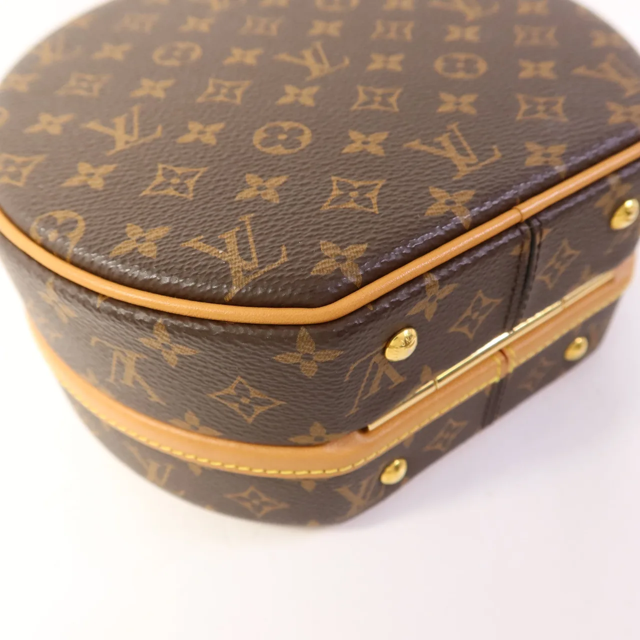 LOUIS VUITTON Petite Boite Chapeau M43514 兩用包 塗層帆布 棕色 / Brown 塗層帆布 中古品A - 縮圖 17