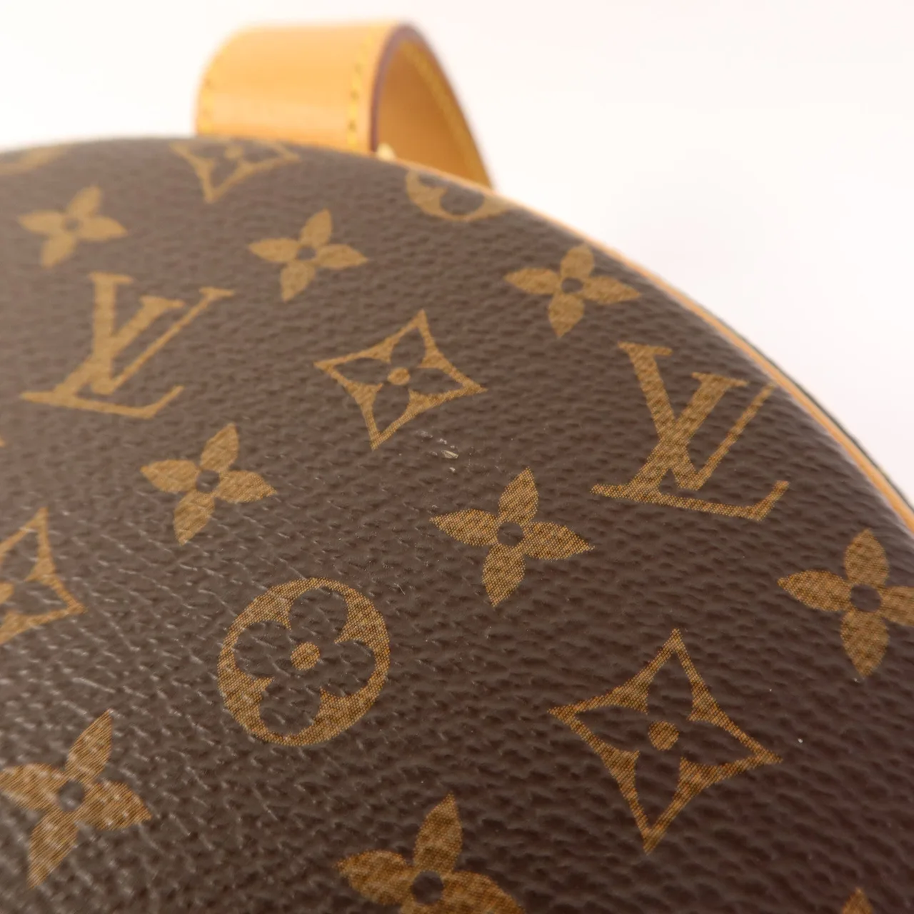 LOUIS VUITTON Petite Boite Chapeau M43514 兩用包 塗層帆布 棕色 / Brown 塗層帆布 中古品A - 縮圖 18