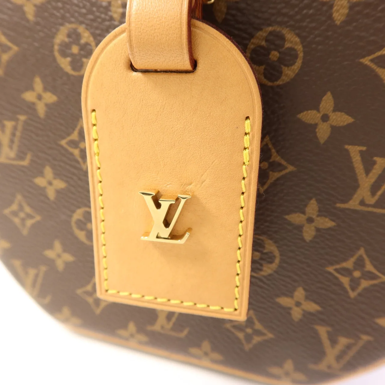 LOUIS VUITTON Petite Boite Chapeau M43514 兩用包 塗層帆布 棕色 / Brown 塗層帆布 中古品A - 縮圖 19