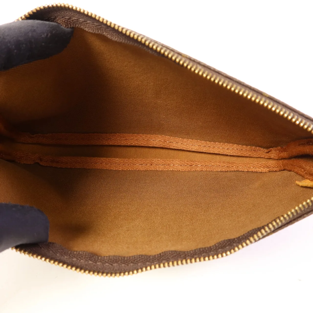 LOUIS VUITTON Pochette Accessoires M51980 化妝箱包 塗層帆布 棕色 / Brown 塗層帆布 中古品B - 縮圖 6