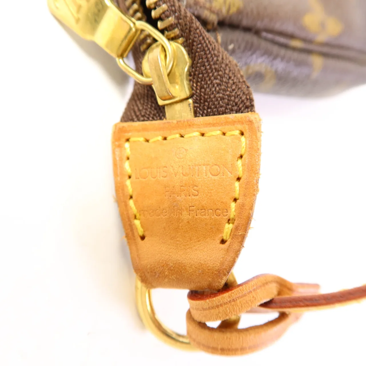 LOUIS VUITTON Pochette Accessoires M51980 化妝箱包 塗層帆布 棕色 / Brown 塗層帆布 中古品B - 縮圖 7