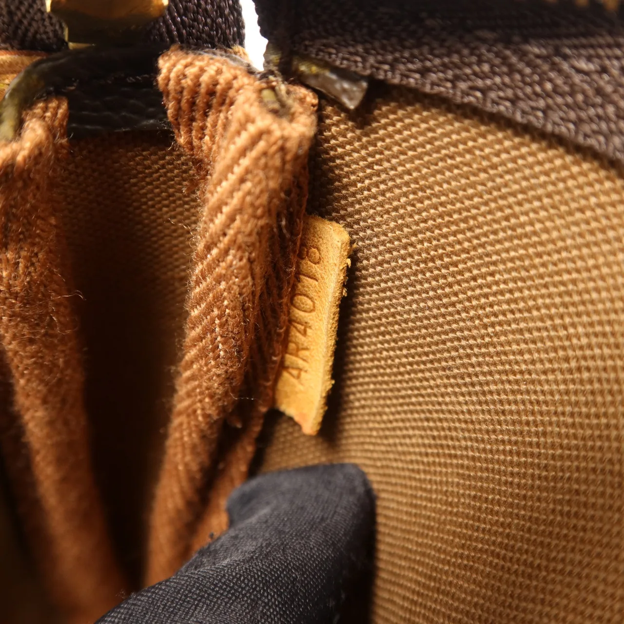 LOUIS VUITTON Pochette Accessoires M51980 化妝箱包 塗層帆布 棕色 / Brown 塗層帆布 中古品B - 縮圖 8