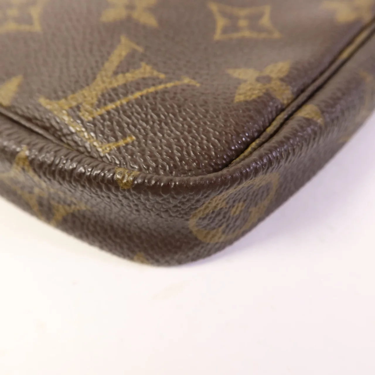 LOUIS VUITTON Pochette Accessoires M51980 化妝箱包 塗層帆布 棕色 / Brown 塗層帆布 中古品B - 縮圖 14