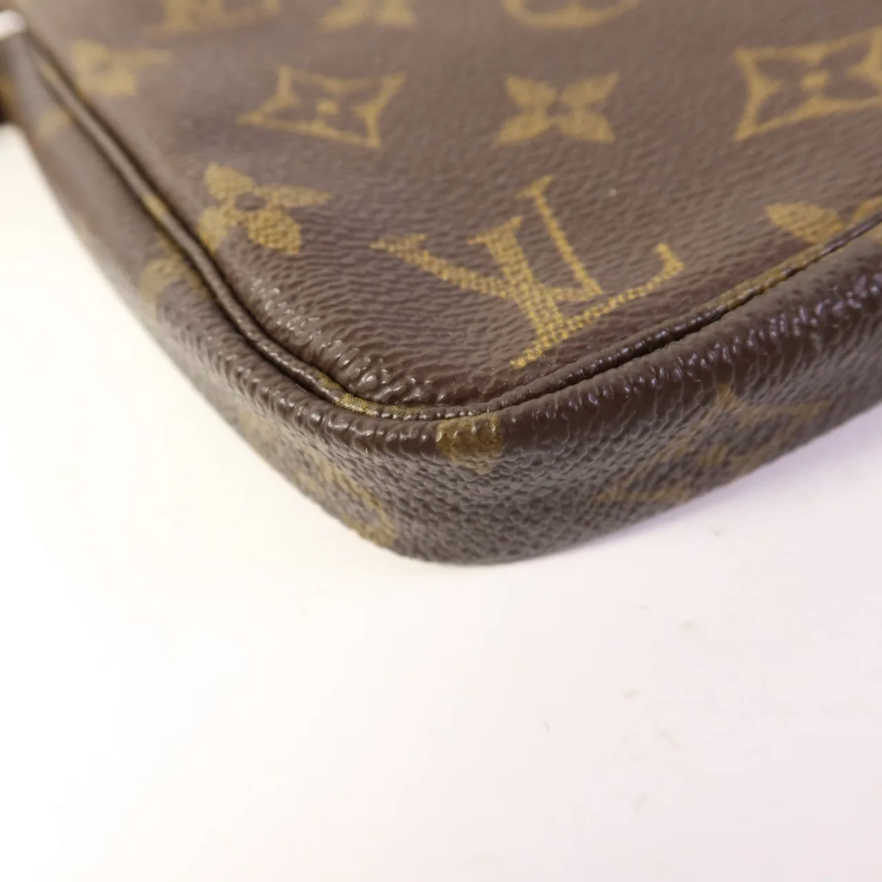 LOUIS VUITTON Pochette Accessoires M51980 化妝箱包 塗層帆布 棕色 / Brown 塗層帆布 中古品B - 縮圖 15