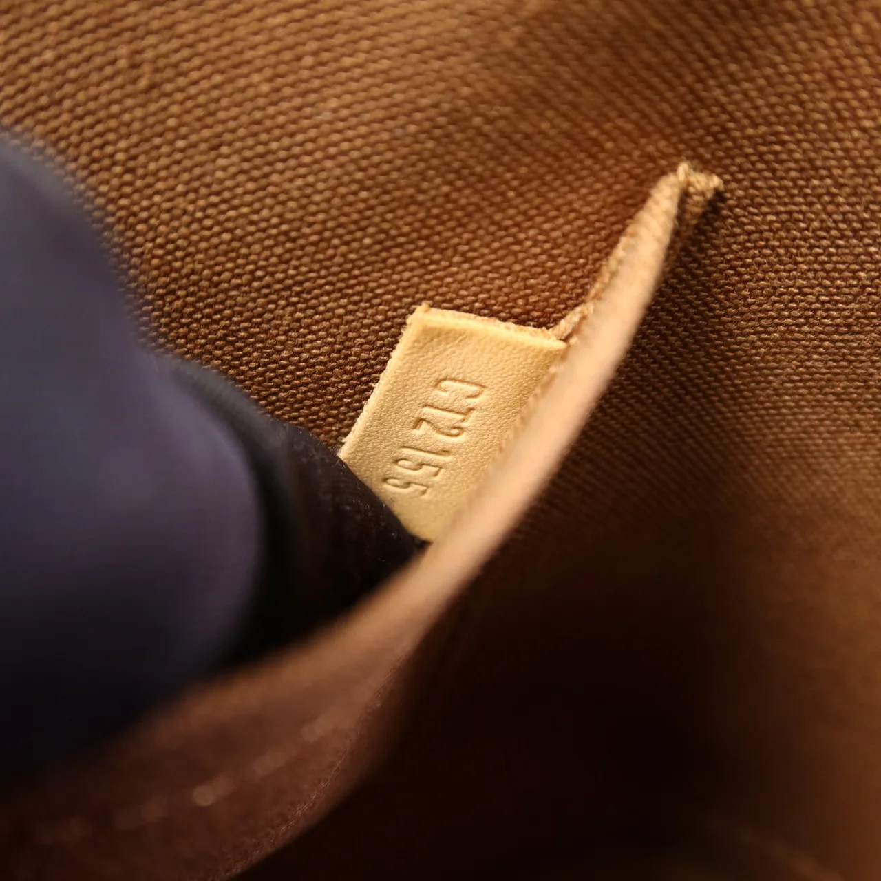 LOUIS VUITTON Alma M53152 兩用包 塗層帆布 棕色 / Brown 塗層帆布 中古品B - 縮圖 8