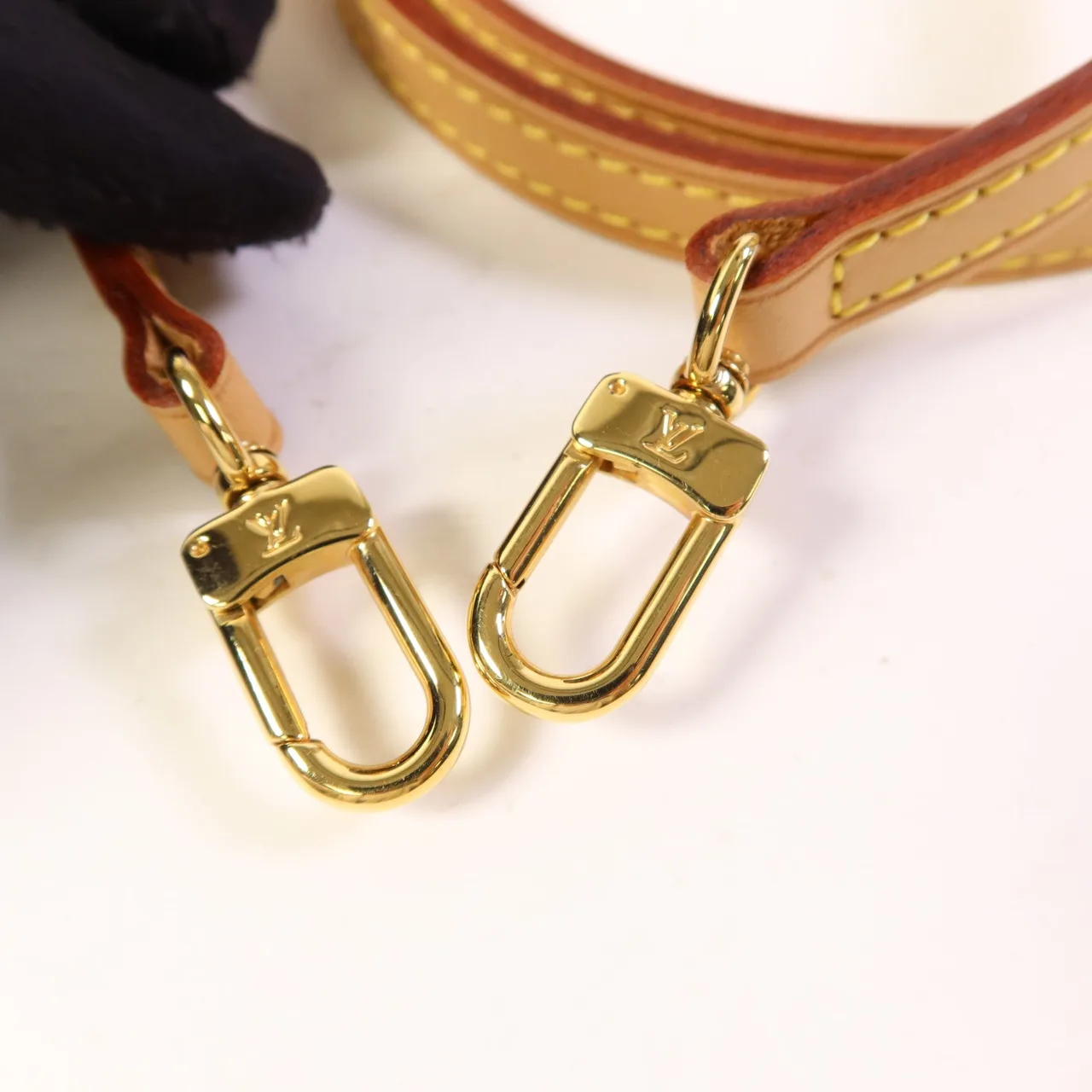 LOUIS VUITTON Alma M53152 兩用包 塗層帆布 棕色 / Brown 塗層帆布 中古品B - 縮圖 12