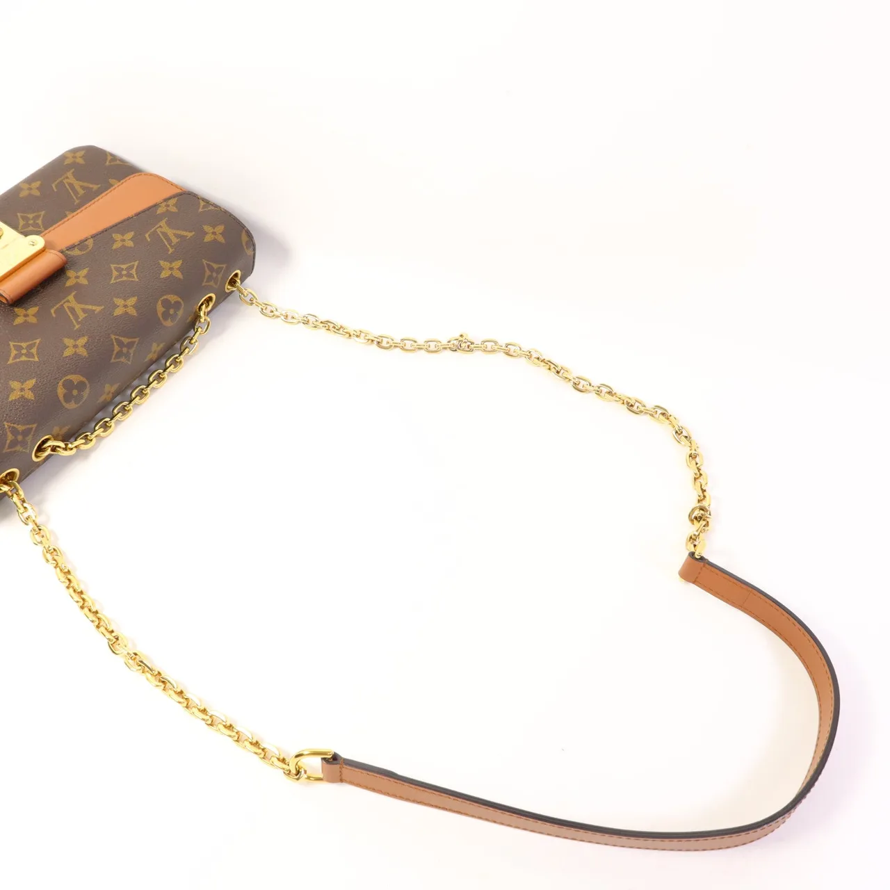 LOUIS VUITTON Marceau M46127 肩背包 塗層帆布 棕色 塗層帆布 中古品A - 縮圖 5